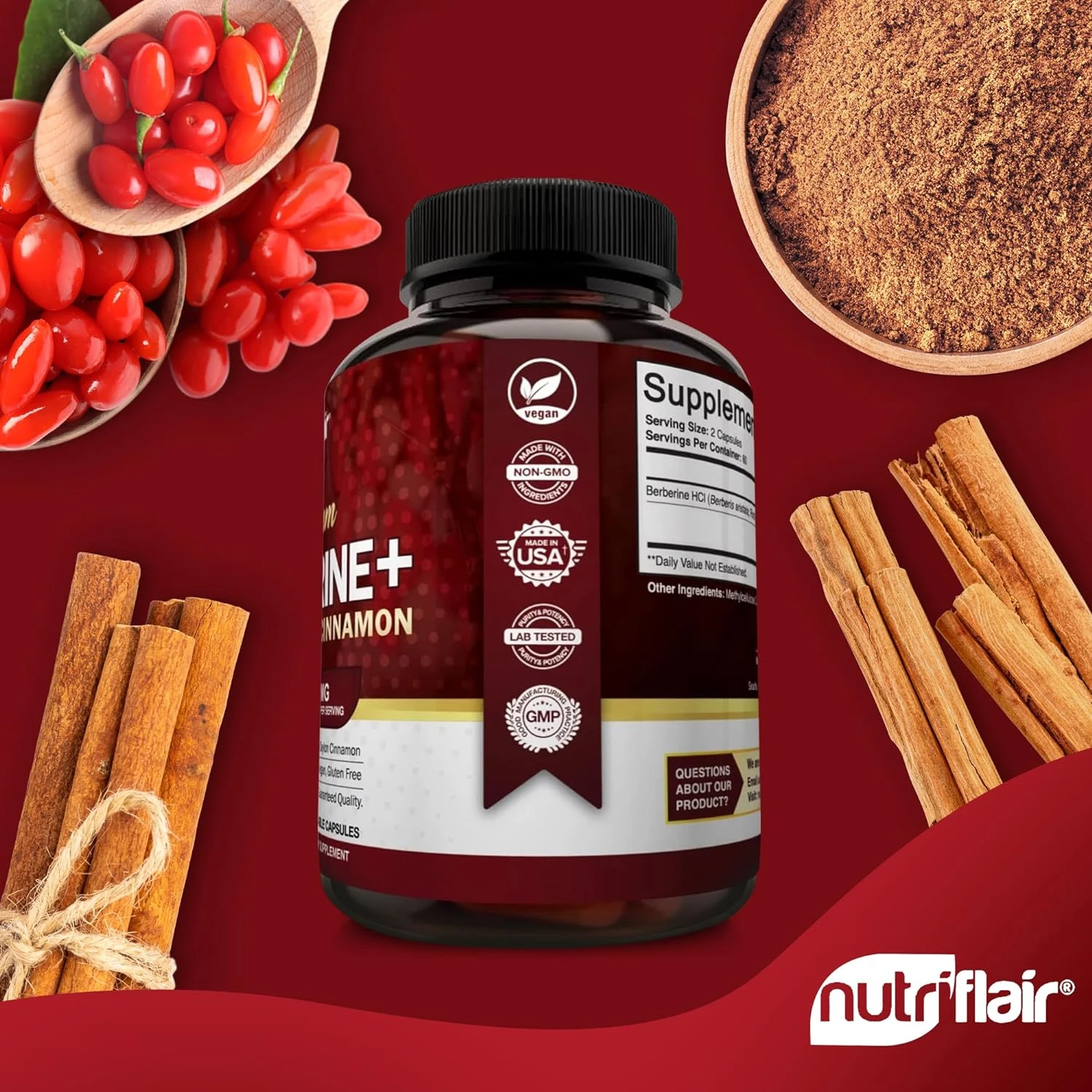 Berberine Hcl Capsule - Premium Berberine HCL - Supports The
