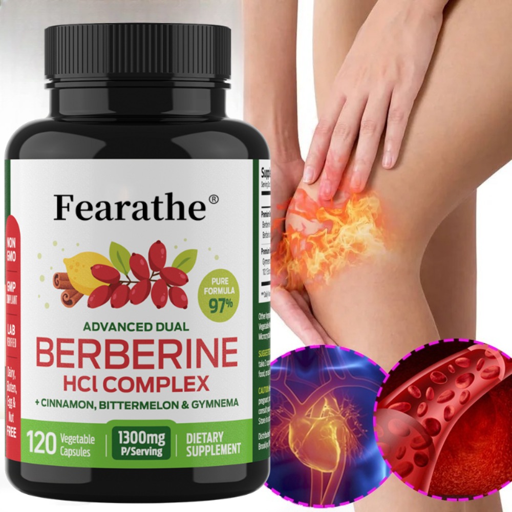 Berberine Hcl Capsule - Berberine HCl with Ceylon Cinnamon 120