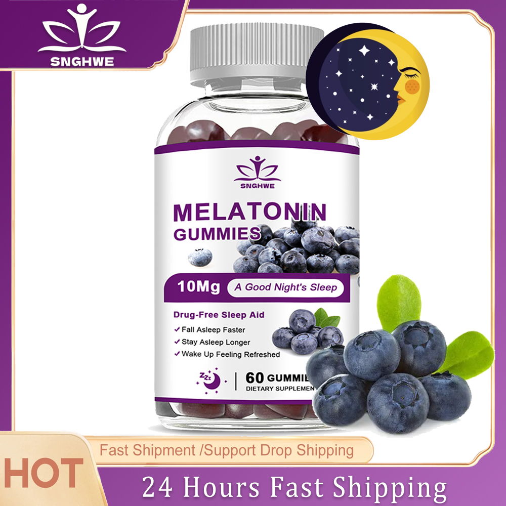 Melatonin Sleep Gummy - Sleep Melatonin Gummies 10mg Fall Asleep