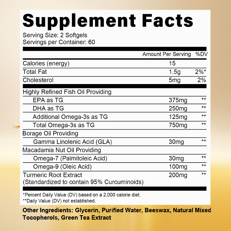 Omega 3 Fish Oil - Omega 3 Fish Oil Capsules -