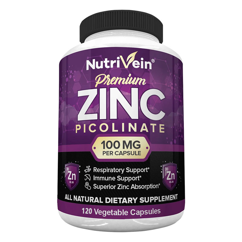 Nutrition Zinc - Premium Zinc Picolinate 100mg - Immune