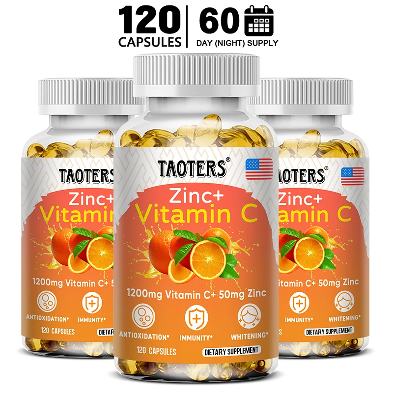 Nutrition Zinc - Taoters Vitamin C + Zinc Supplement