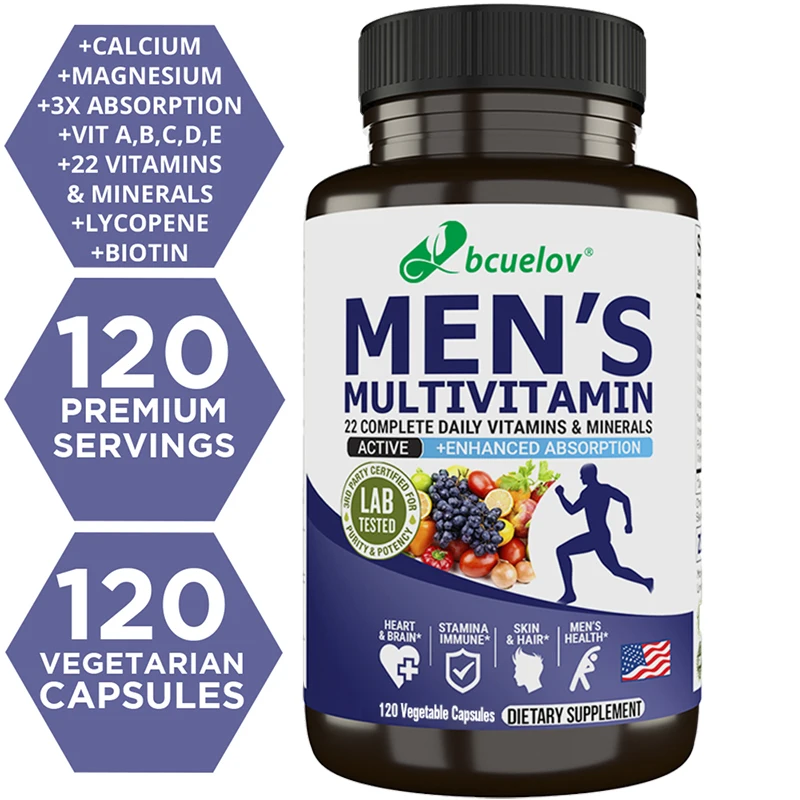 Nutrition Zinc - Bcuelov Men's Vitamin and Mineral Supplements