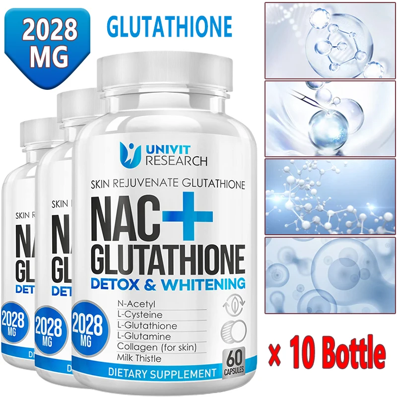 Nac N Acetyl Cysteine - Glutathione Capsules - Joint and Hair,
