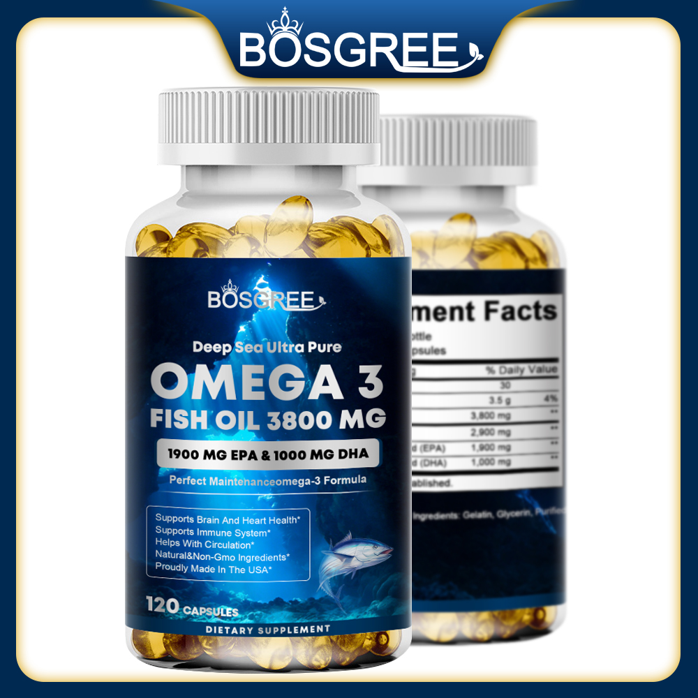 Omega 3 Fish Oil - Omega 3 Fish Oil Supplement, EPA+DHA