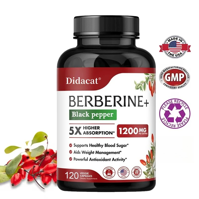 Berberine Hcl Capsule - Berberine HCl Supplement - for Metabolism