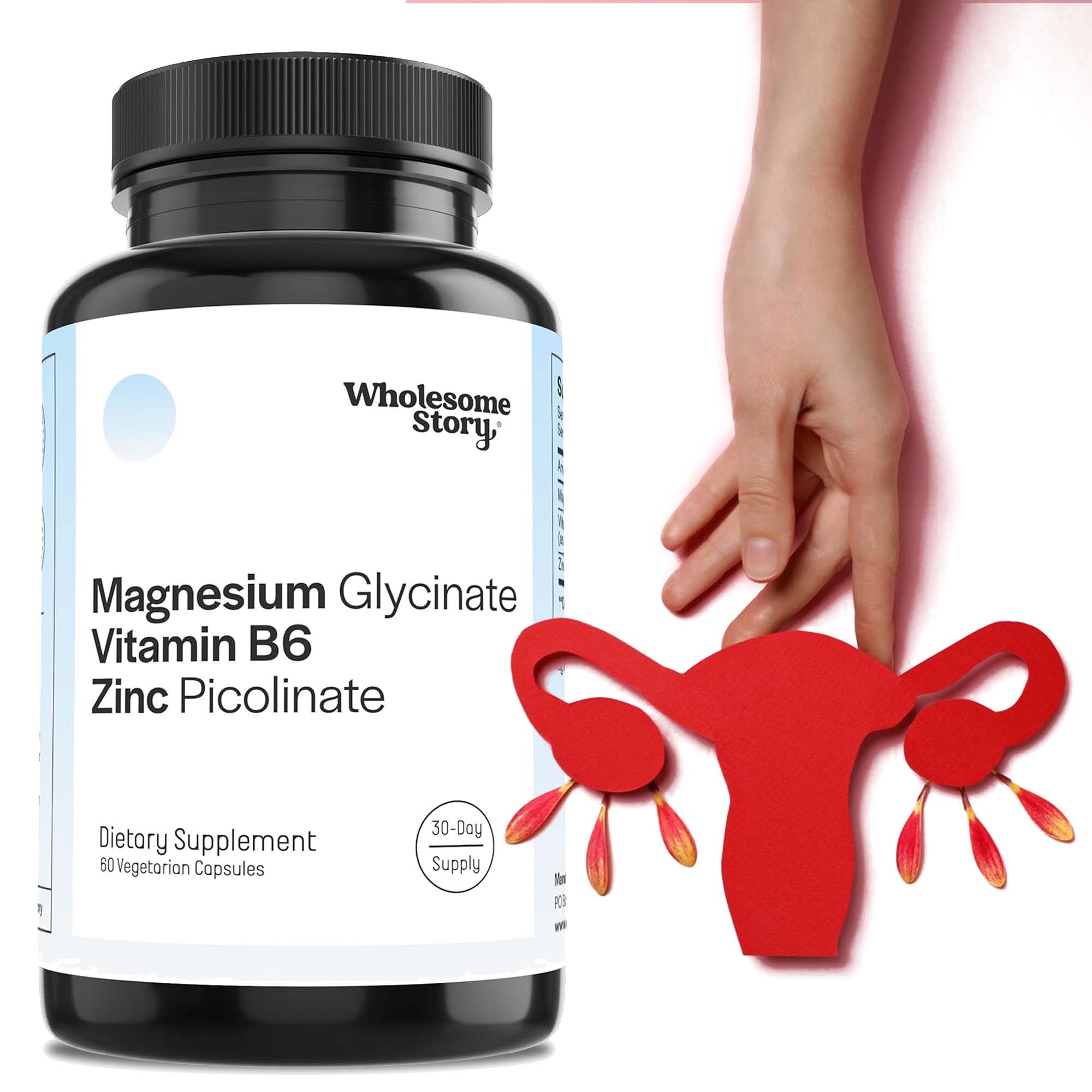 Nutrition Zinc - Magnesium Glycinate, Vitamin B6, Zinc Picolinate