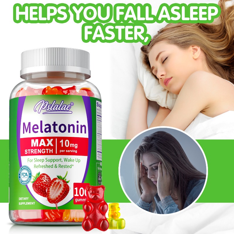 Melatonin Sleep Gummy - Melatonin Gummy - Aids Sleep, Improves
