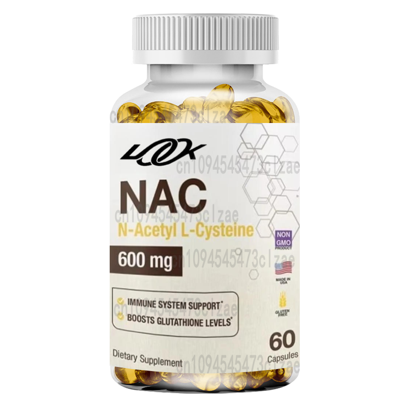Nac N Acetyl Cysteine - N-acetyl-L-cysteine (NAC) 600mg, Supports Immune Liver