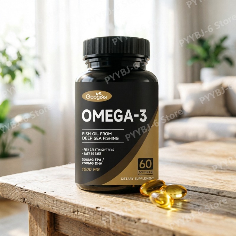 Omega 3 Fish Oil - Omega-3 Fish Oil 1000mg Softgels 300mg