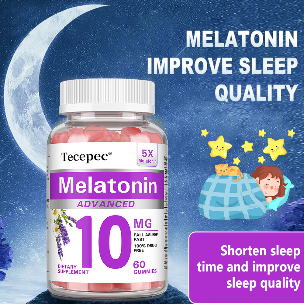 Melatonin 10mg Gummies – Natur - Melatonin Sleep Gummy recension och pris