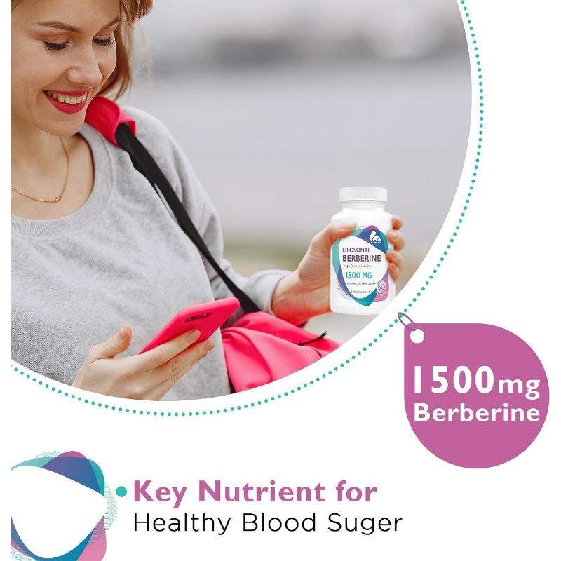 Berberine HCL Supplement 1500m - Berberine Hcl Capsule recension och pris