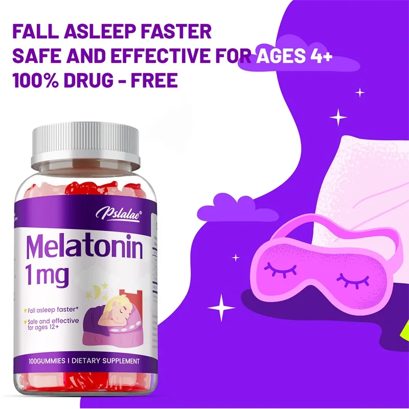 Melatonin Gummies 1mg - Helps  - Melatonin Sleep Gummy recension och pris