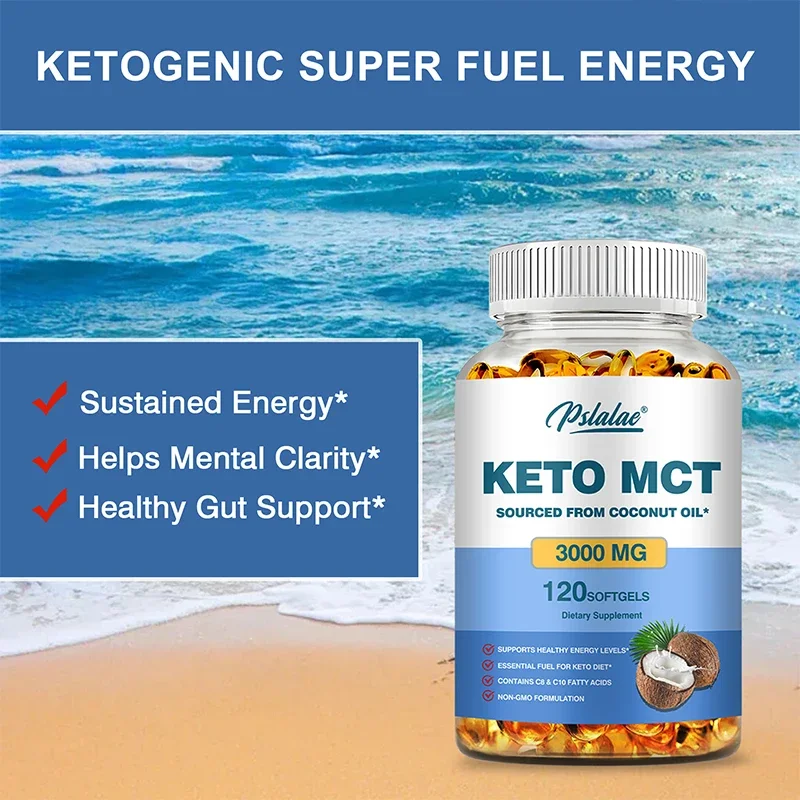 Keto MCT Oil 3000 Mg Capsules  - Mct Oil Coconut recension och pris