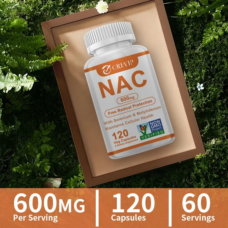NAC (N-Acetyl Cysteine) 600 Mg - Nac N Acetyl Cysteine recension och pris