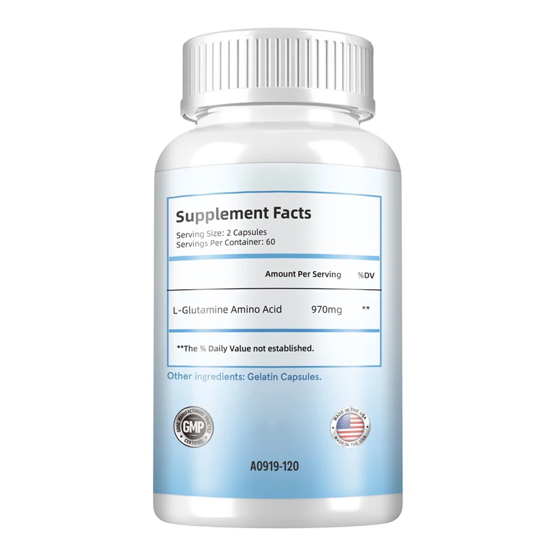 L-Glutamine Supplement for Wor - Nutrition Sports Fitness recension och pris