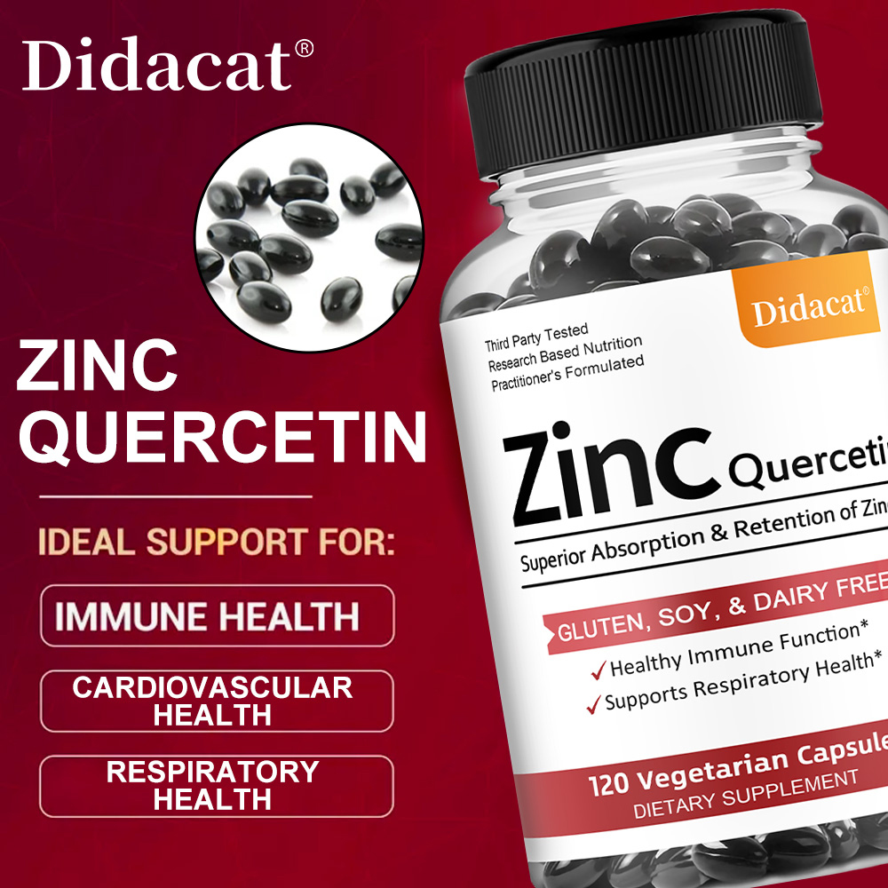 Quercetin & Zinc Vegetarian Ca - Nutrition Zinc recension och pris