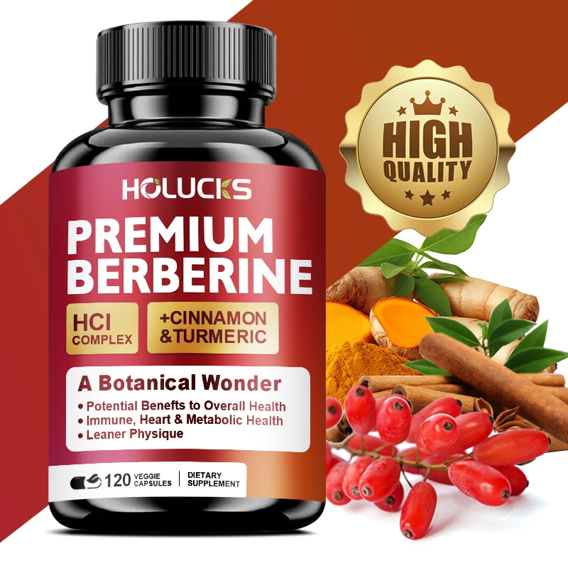 Holucks Premium Berberine HCl  - Berberine Hcl Capsule recension och pris