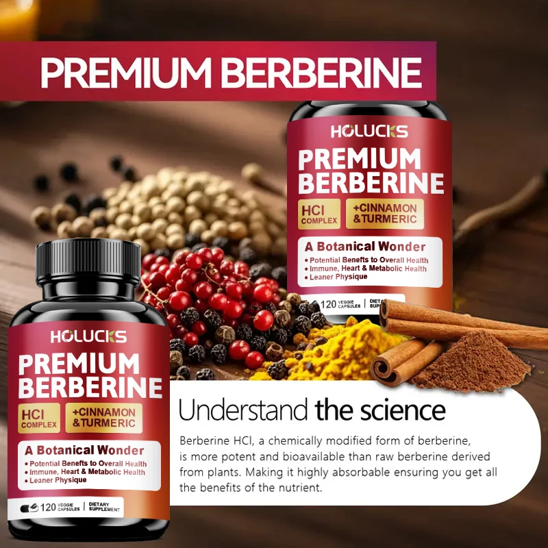 Holucks Premium Berberine HCl  - Berberine Hcl Capsule recension och pris