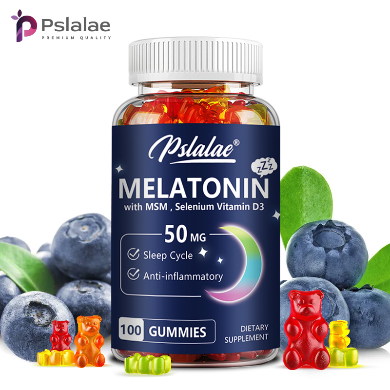 Melatonin Gummies 50mg - Sleep - Melatonin Sleep Gummy recension och pris