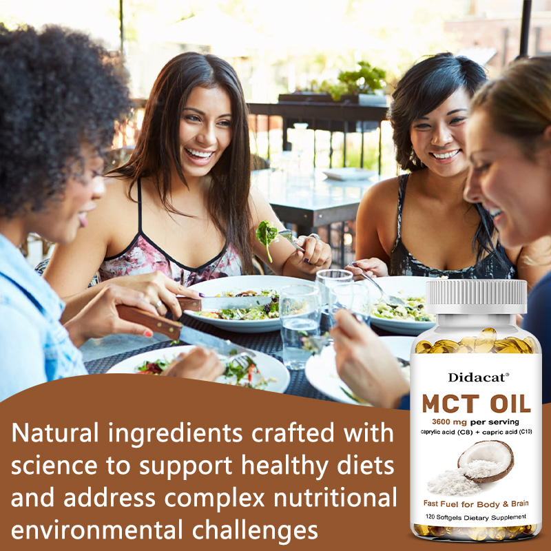 Pure MCT Oil Capsules 3000mg,  - Mct Oil Coconut recension och pris