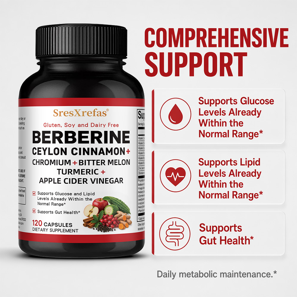 Berberine HCL Complex Capsules - Berberine Hcl Capsule recension och pris