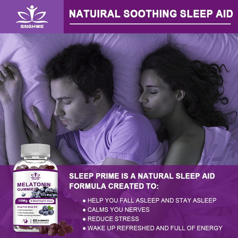 Sleep Melatonin Gummies 10mg F - Melatonin Sleep Gummy recension och pris