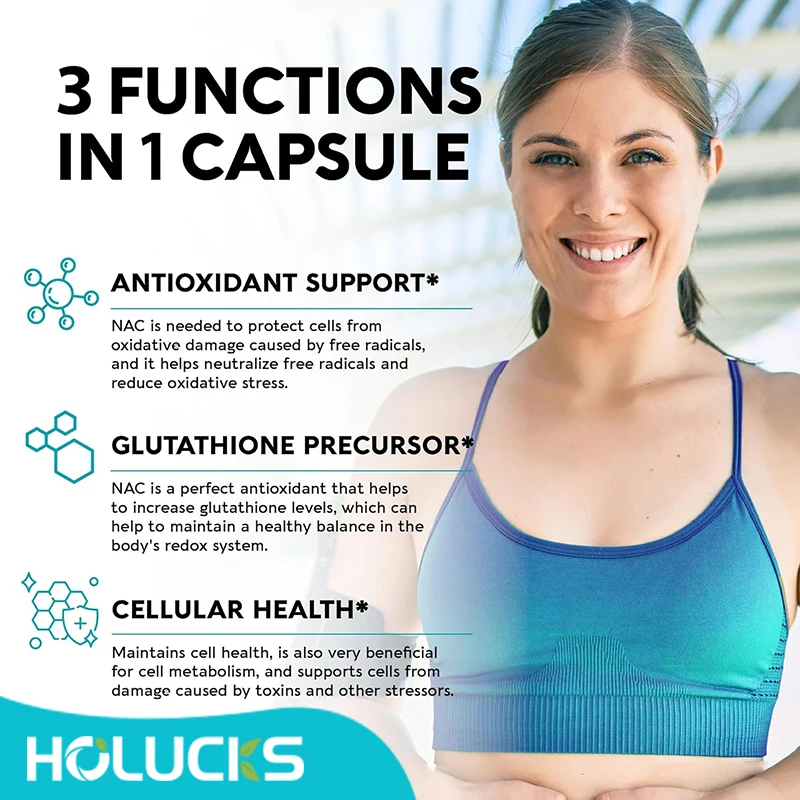 Natural NAC Supplement, Detox  - Nac N Acetyl Cysteine recension och pris