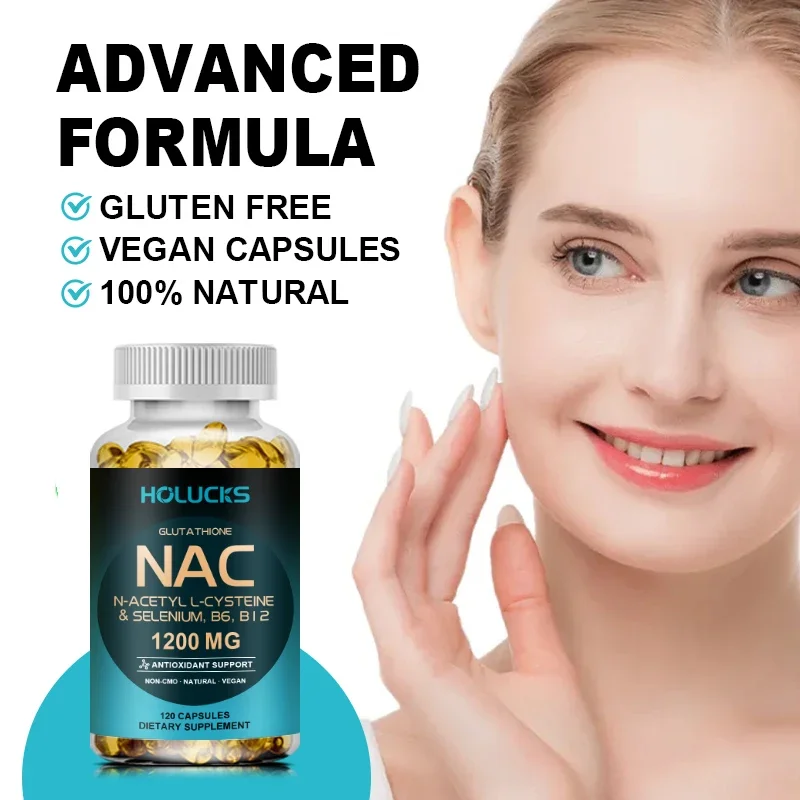 Natural NAC Supplement, Detox  - Nac N Acetyl Cysteine recension och pris