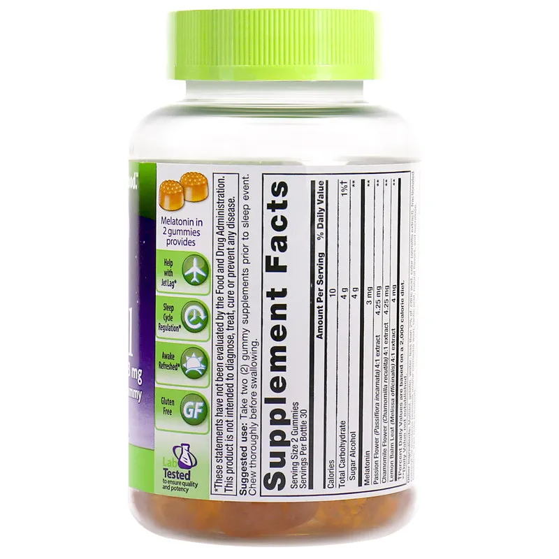American Vitafusion Sleepwell  - Melatonin Sleep Gummy recension och pris