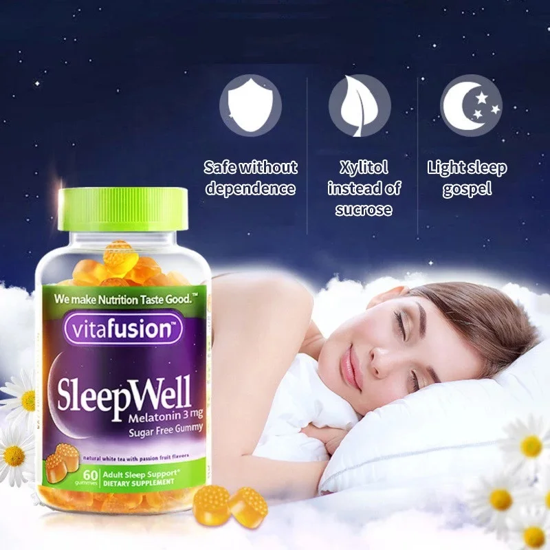 American Vitafusion Sleepwell  - Melatonin Sleep Gummy recension och pris