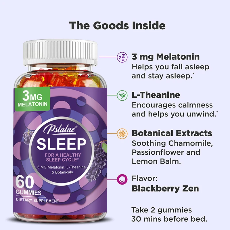Sleep Gummies - Relaxation, Re - Melatonin Sleep Gummy recension och pris