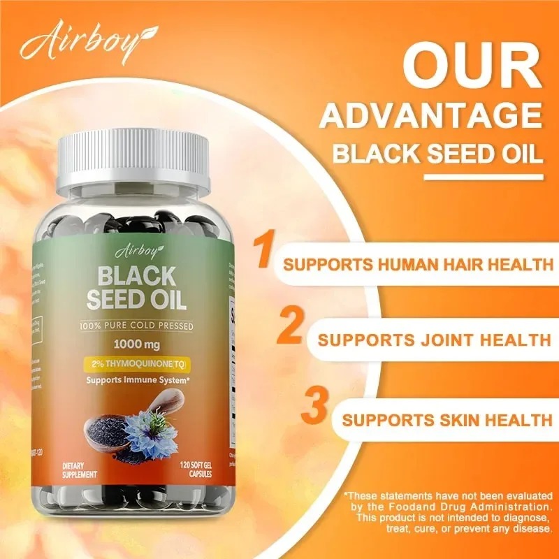 Black Seed Oil Capsules Suppor - Black Seed Oil Capsule recension och pris