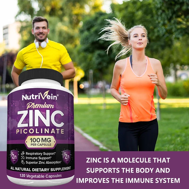 Premium Zinc Picolinate 100mg  - Nutrition Zinc recension och pris