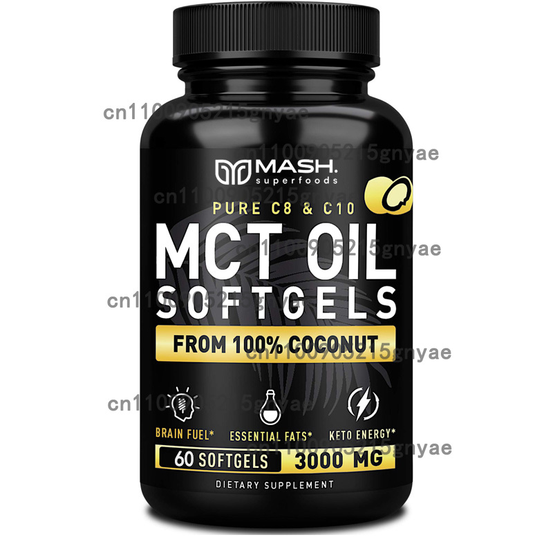 MCT Oil 3600 Mg C8 C10 Capsule - Mct Oil Coconut recension och pris