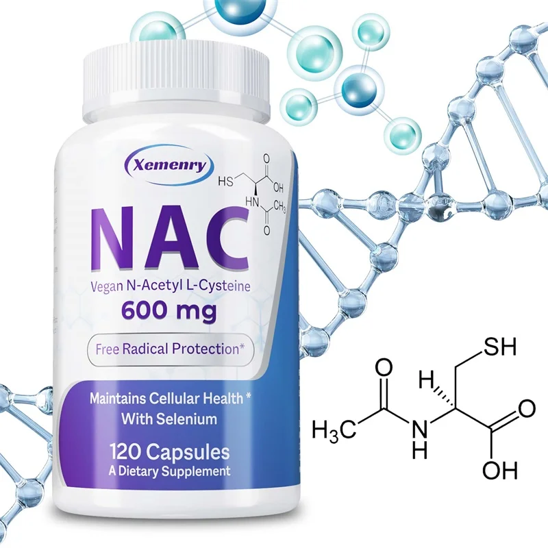 NAC Capsules 600mg - Support S - Nac N Acetyl Cysteine recension och pris