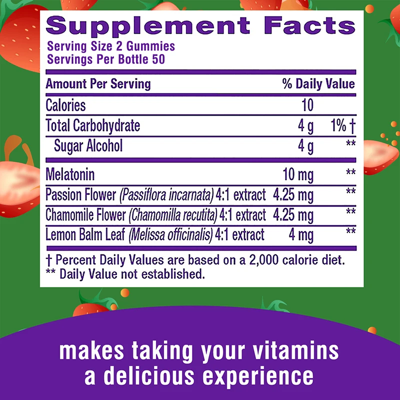 Melatonin Gummies - Fight Inso - Melatonin Sleep Gummy recension och pris