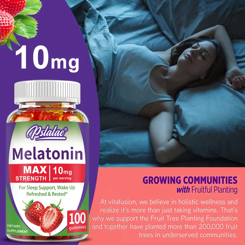 Melatonin Gummies - Fight Inso - Melatonin Sleep Gummy recension och pris