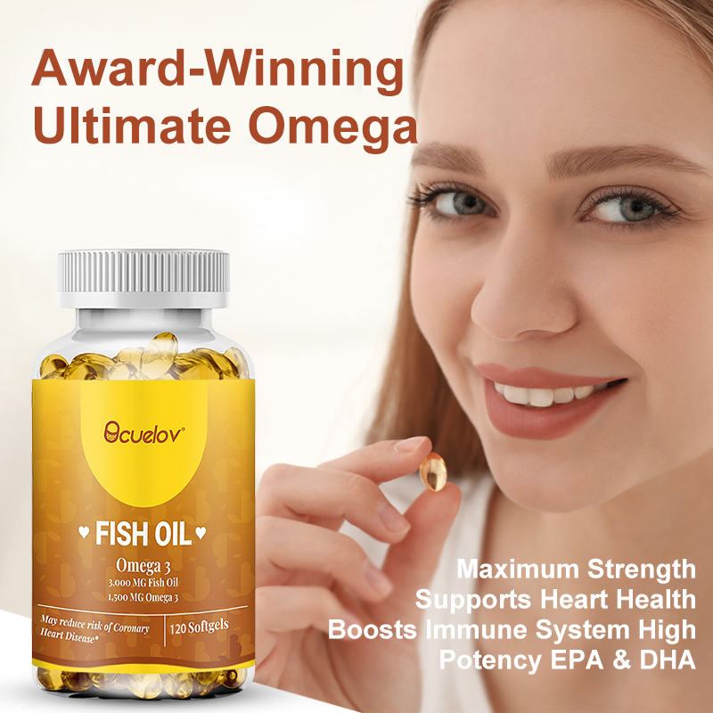 Wild Caught Omega-3 Fish Oil 3 - Omega 3 Fish Oil recension och pris