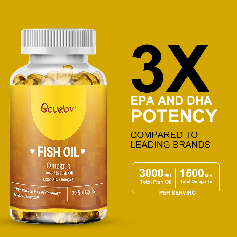 Wild Caught Omega-3 Fish Oil 3 - Omega 3 Fish Oil recension och pris
