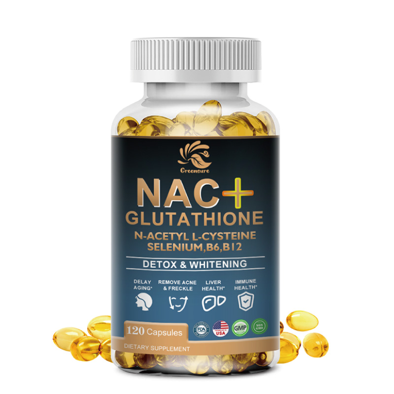 Greensure NAC Glutathione Caps - Nac N Acetyl Cysteine recension och pris