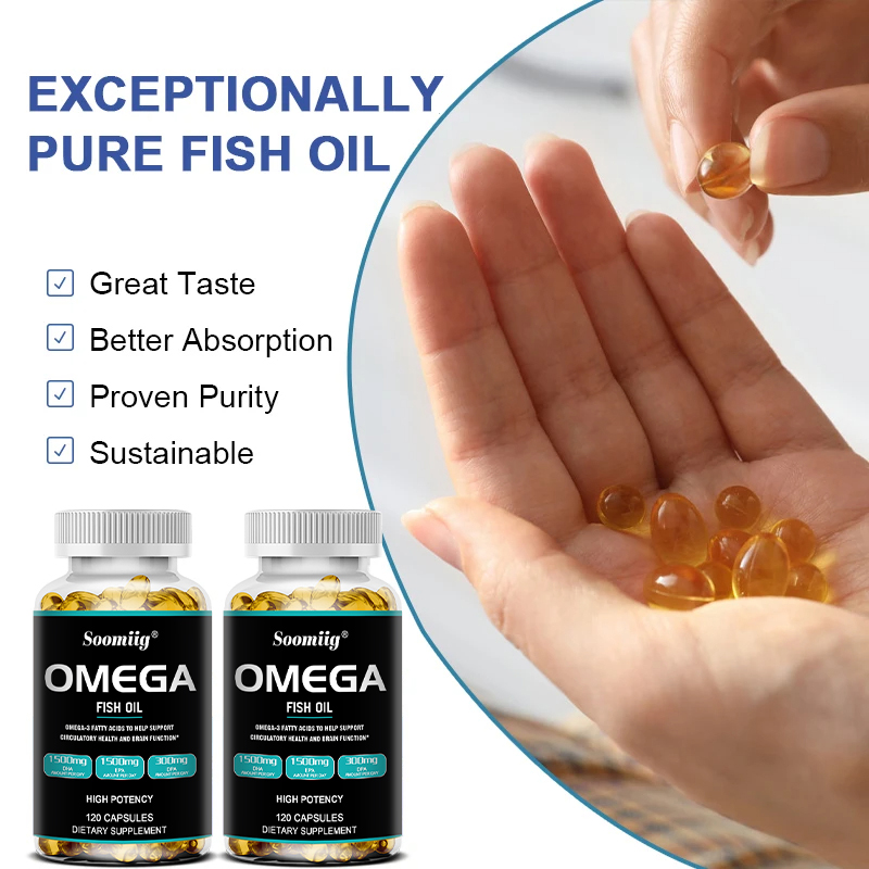 Omega 3 Fish Oil Capsules 3300 - Omega 3 Fish Oil recension och pris