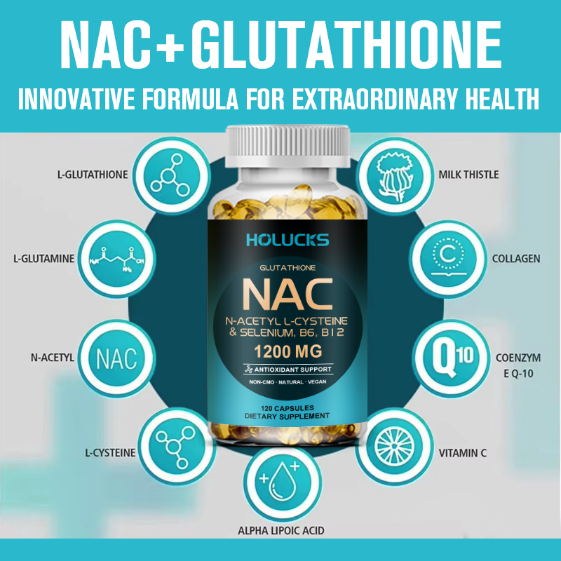NAC Glutathione Capsules Suppl - Nac N Acetyl Cysteine recension och pris