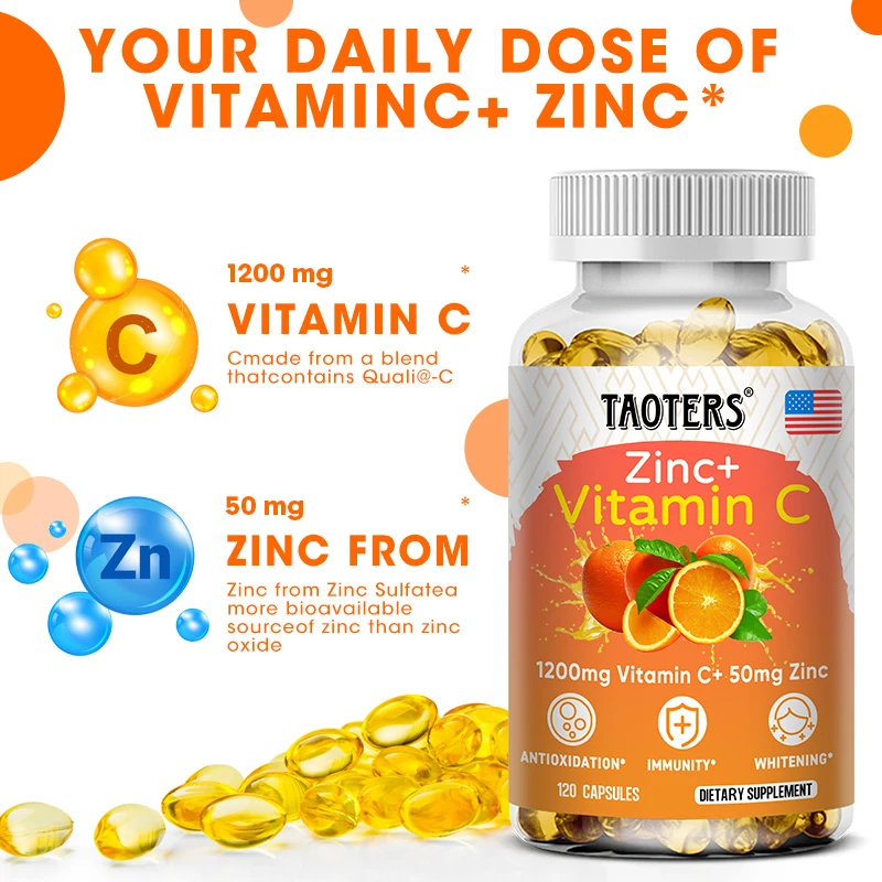 Taoters Vitamin C + Zinc Suppl - Nutrition Zinc recension och pris