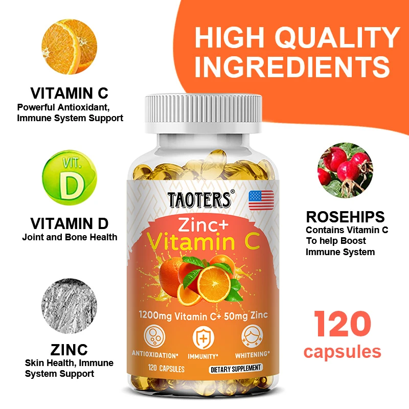 Taoters Vitamin C + Zinc Suppl - Nutrition Zinc recension och pris
