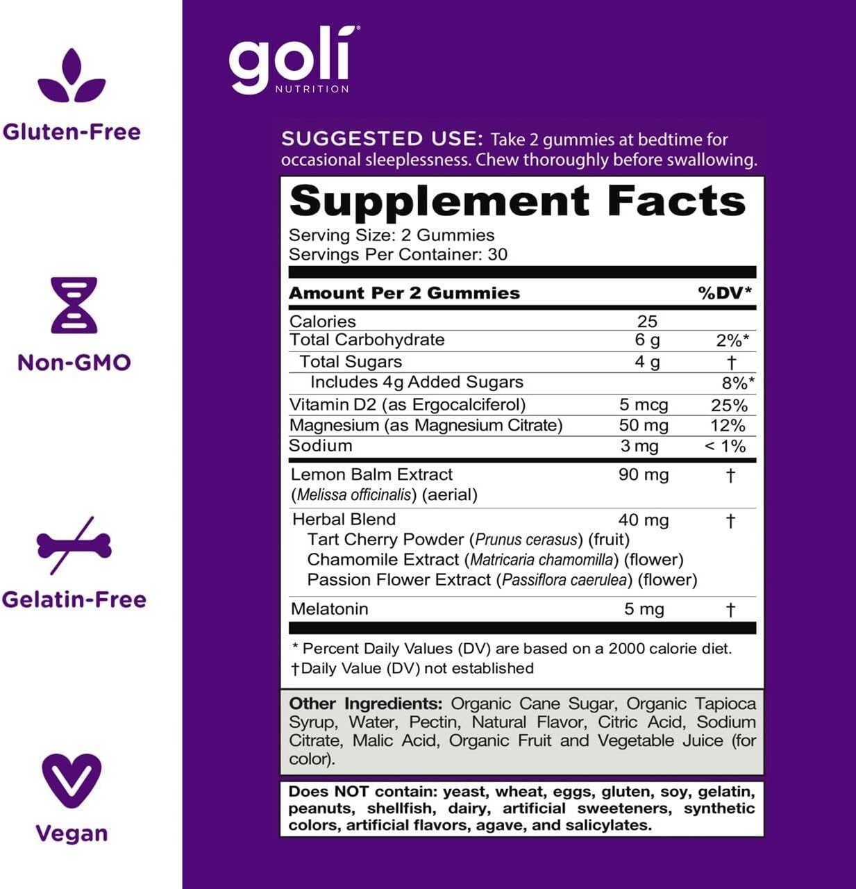 Sleep Gummies - Enhances Immun - Melatonin Sleep Gummy recension och pris