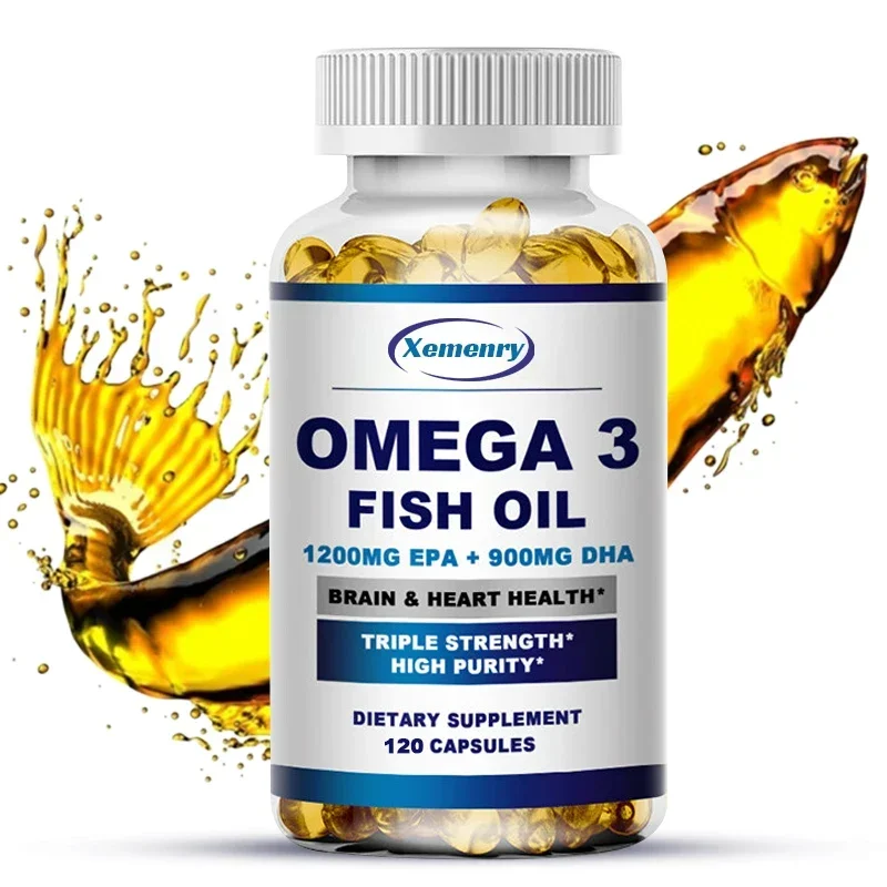 Omega 3 Fish Oil - Supports Ne - Omega 3 Fish Oil recension och pris