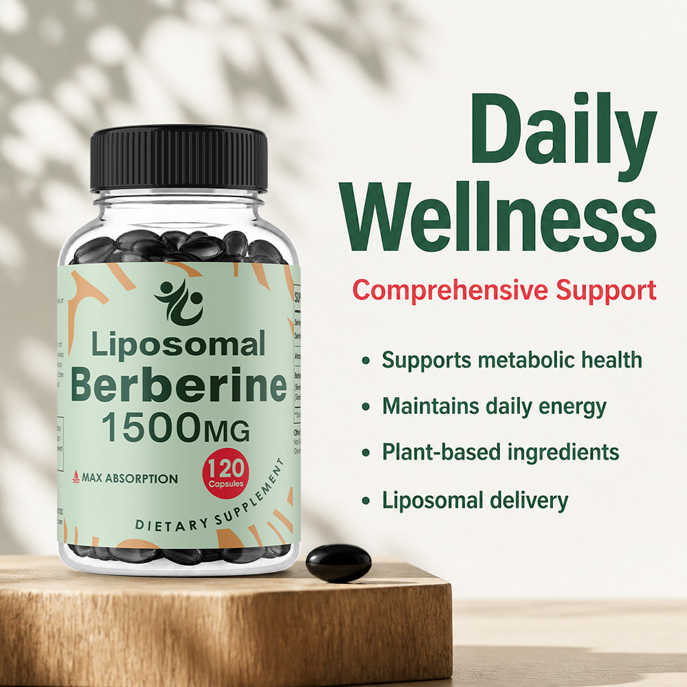 Liposomal Berberine HCL - 1500 - Berberine Hcl Capsule recension och pris