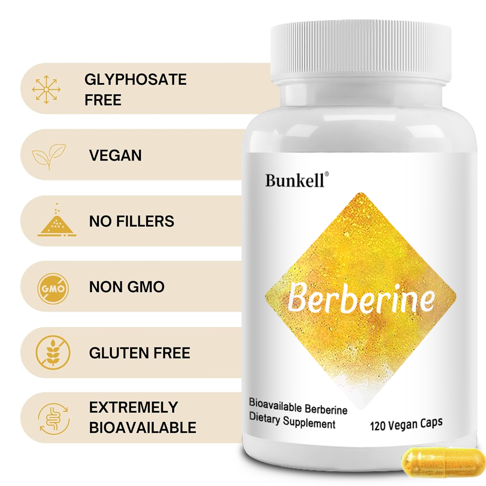Berberine HCl 350mg with Brocc - Berberine Hcl Capsule recension och pris