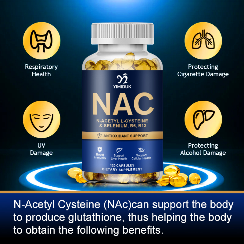 NAC Glutathione Capsules N-Ace - Nac N Acetyl Cysteine recension och pris